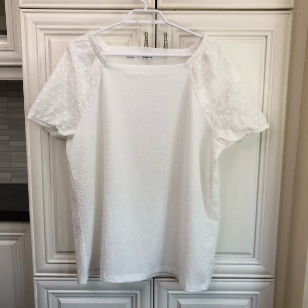 SIZE 1X - Soleillee ladies s/s decorative t-shirt